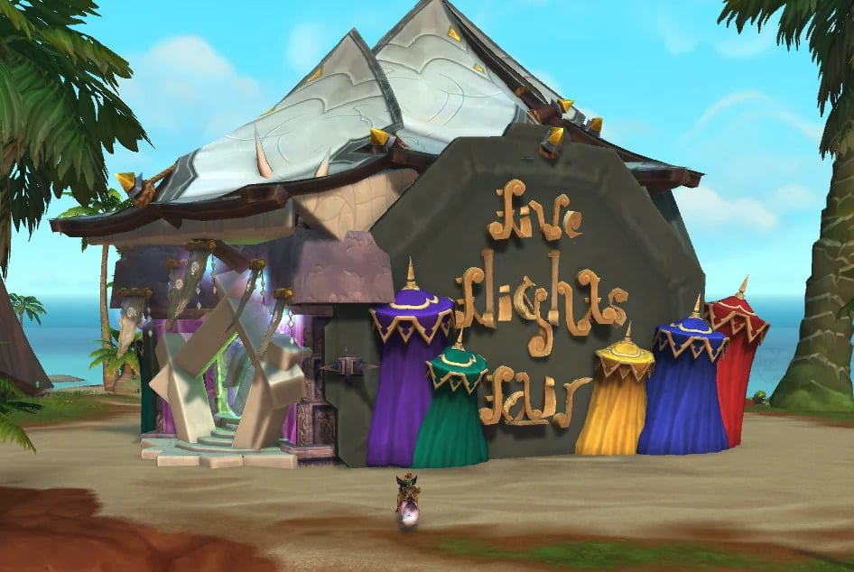 A WoW Player Turned Their Home Into a Full Carnival With Working Games
