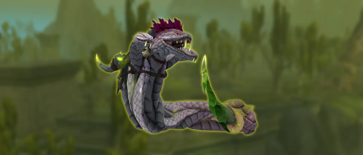 These Datamined Patch 12.1 Mounts Are Three-Headed Serpents With Hidden Variants
