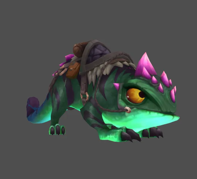 Crested Verdant Leafmimic mount
