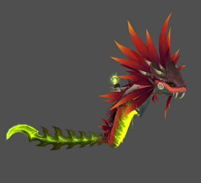 Crimson Venomfang mount.