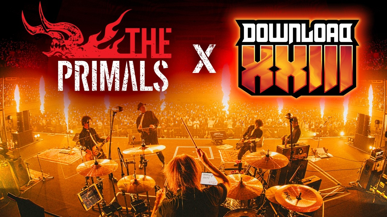Last Chance For THE PRIMALS x Download Festival T-Shirt!