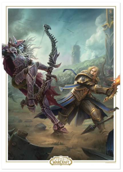 Print Sylvanas vs Anduin Wrynn