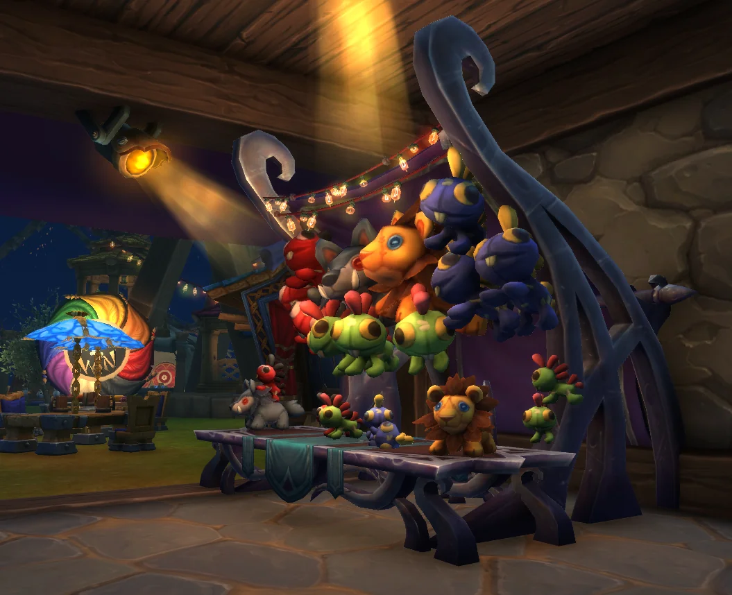 Entrada al carnaval en WoW Housing