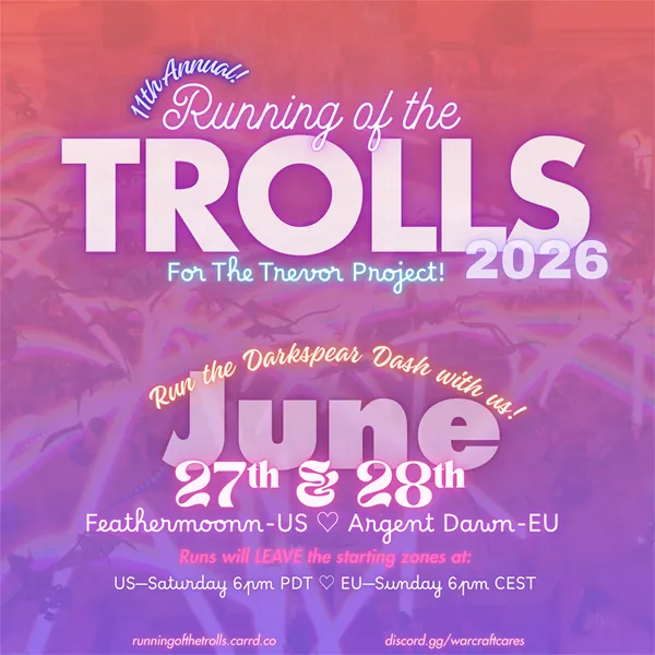 Running of the Trolls event info