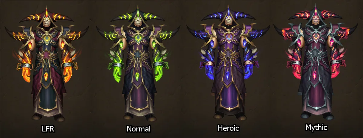 Warlock 12.1 Tier Set
