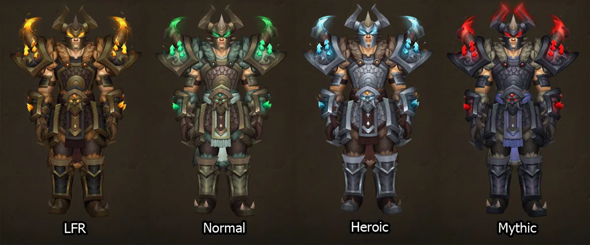 Warrior 12.1 Tier Set