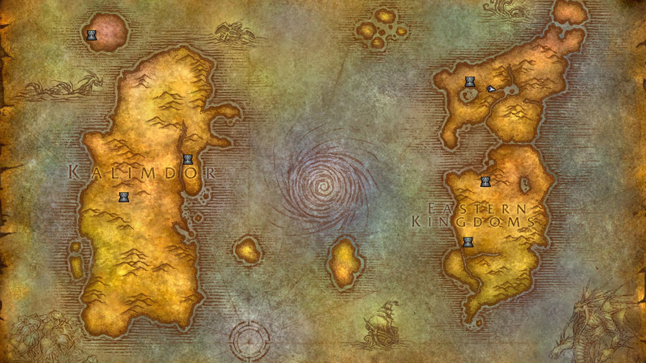 Classic-Style World Map Returns in WoW Patch 12.1 Eastern Kingdoms Update