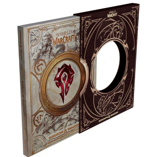 Portada de la edición de coleccionista del libro de World of Warcraft para Dungeons & Dragons