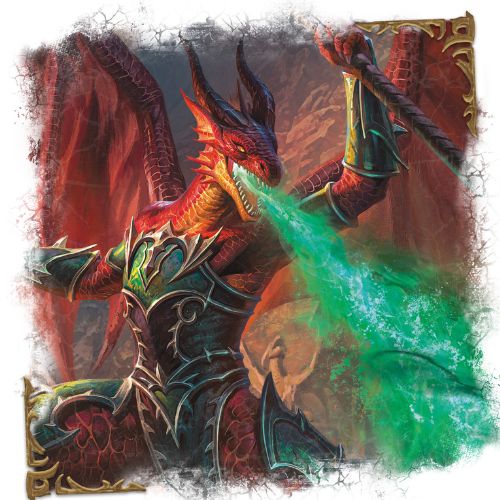 Ilustración interior del libro de World of Warcraft