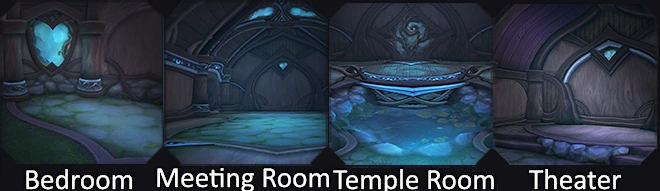 Habitaciones de Bel’ameth para el sistema Housing de WoW