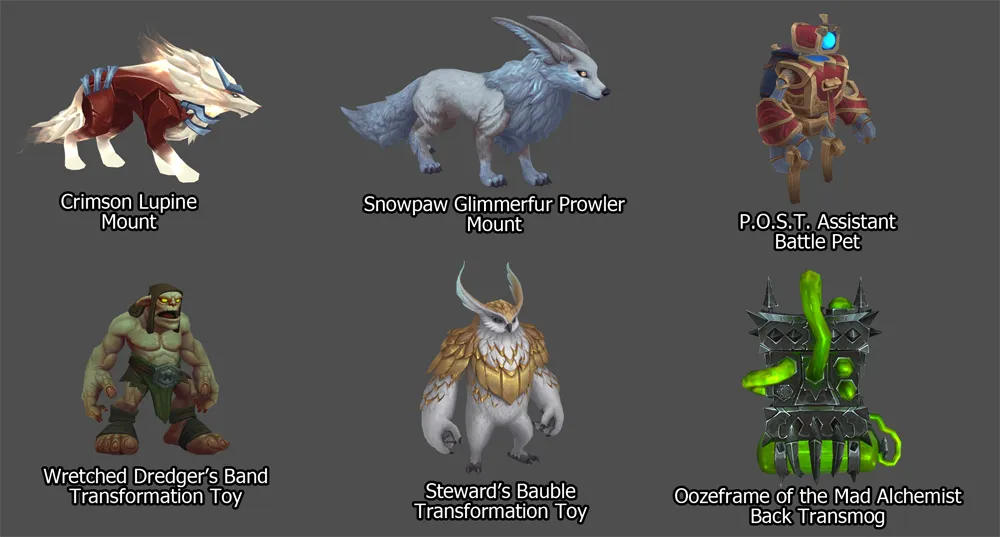 Recompensas de Shadowlands Timewalking