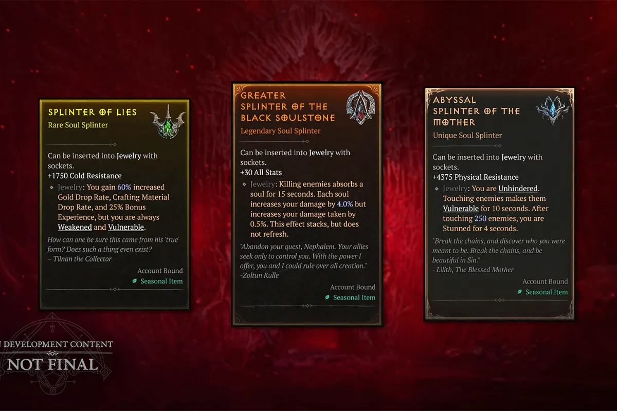 These New Diablo 4 Gems Are Powerful, But Every One of Them Hurts 