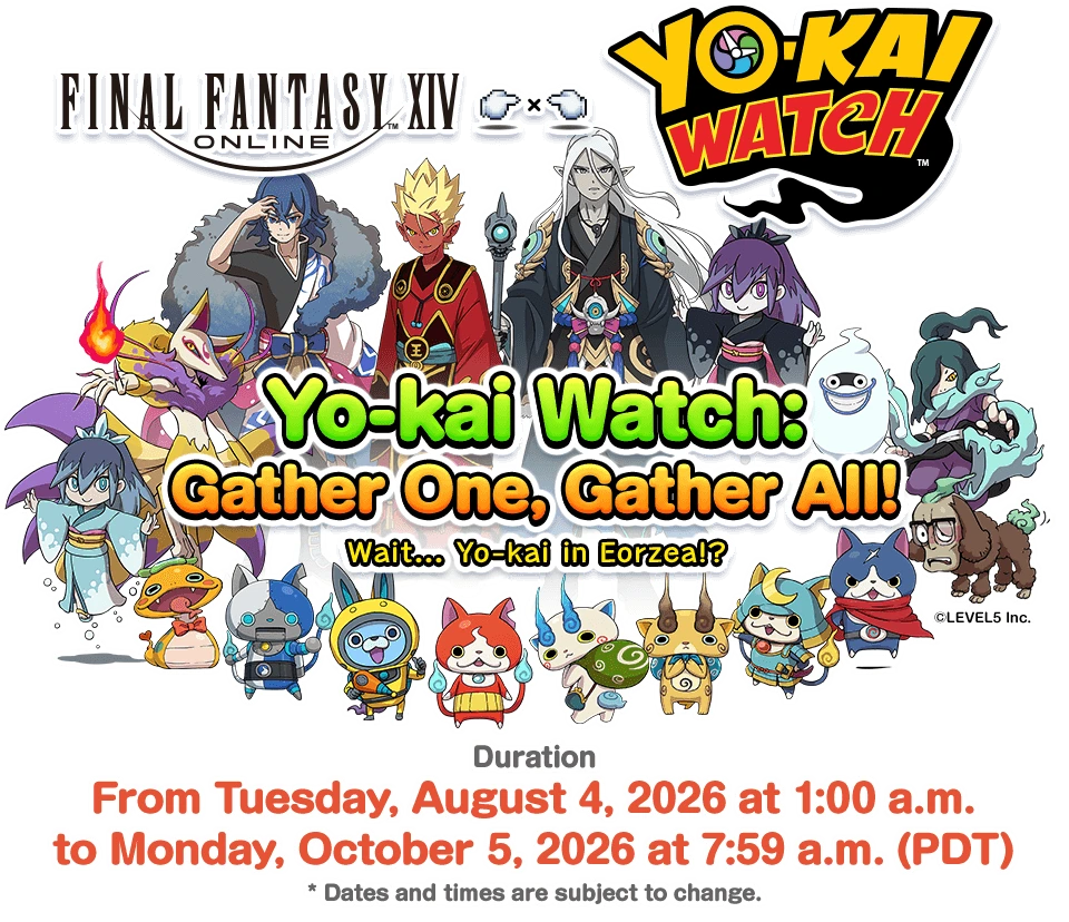 The Yo-kai Watch Event Returns Again to Eorzea