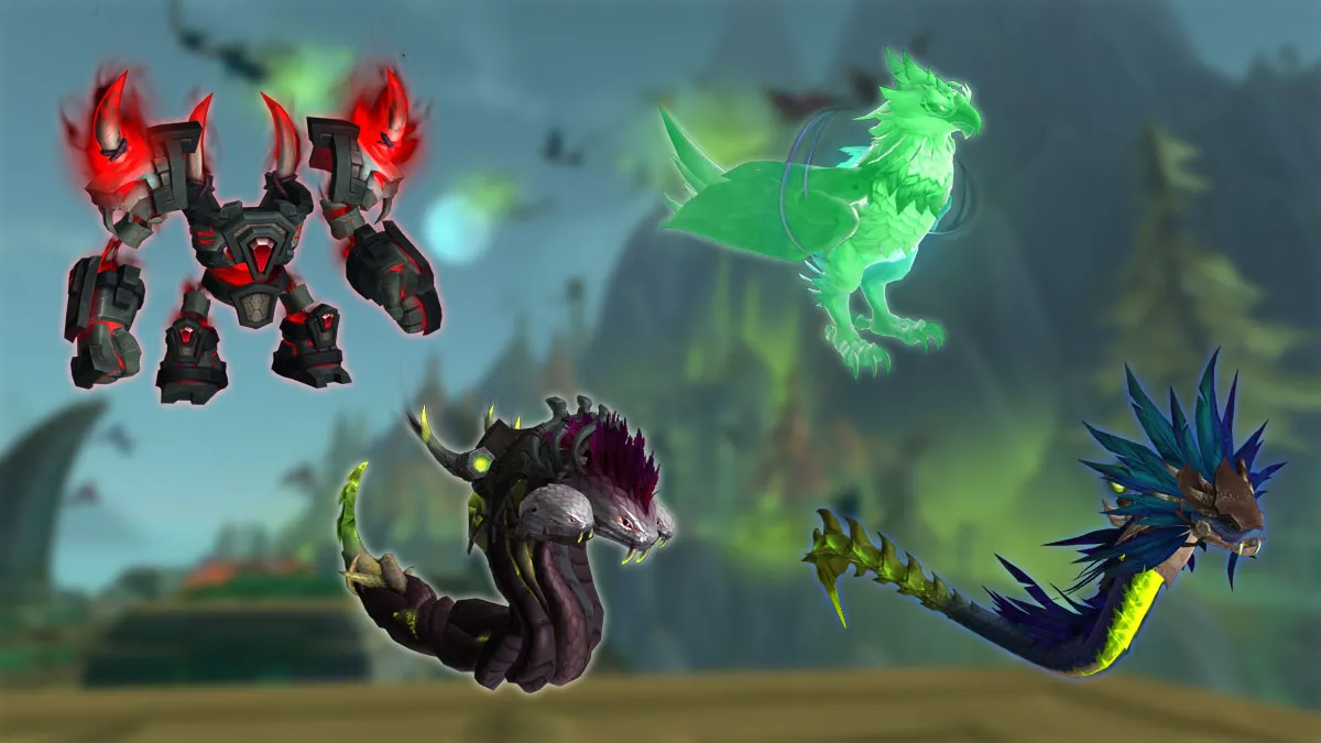 These 23 Mounts Are Landing in WoW With Patch 12.1 Next Week