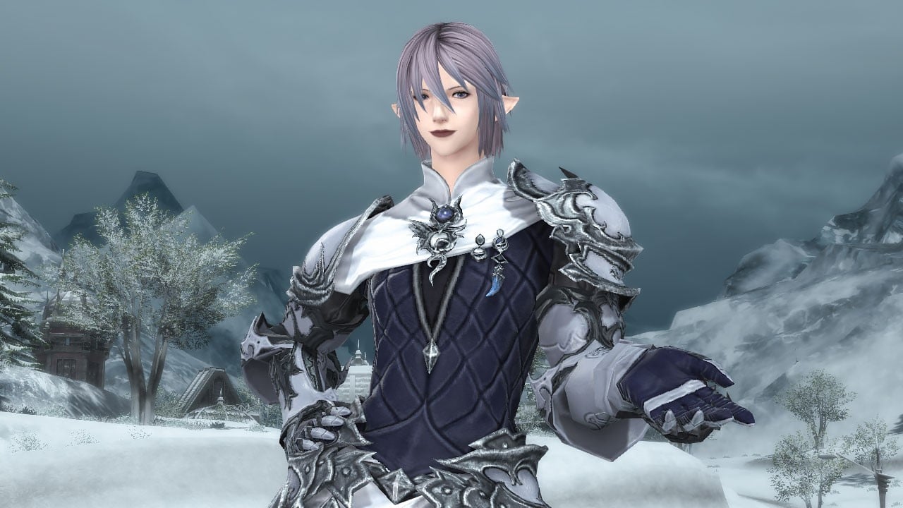 A female character wearing Zero's Luminary Attire