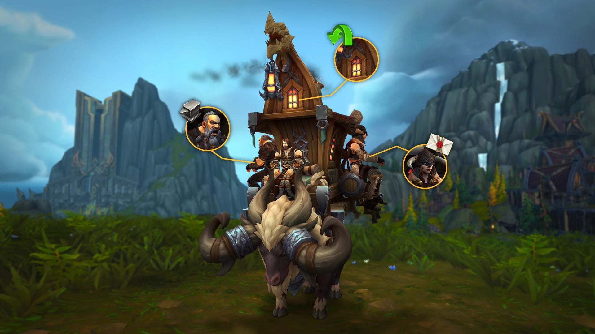 WoW Hearthkeeper’s Wandering Caravan Has Mailbox and Repair Access