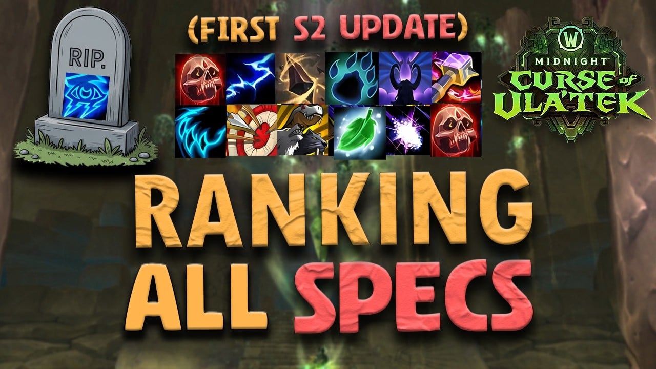 WoW Midnight Season 2 Mythic+ Tier List – Best Specs for Week 1