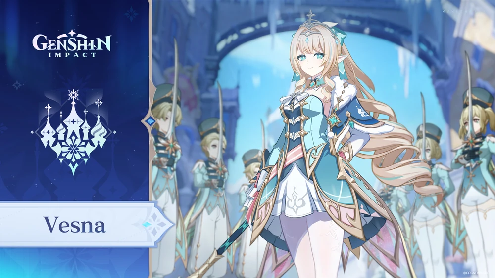 Vesna Ascension and Talent Materials in Genshin Impact