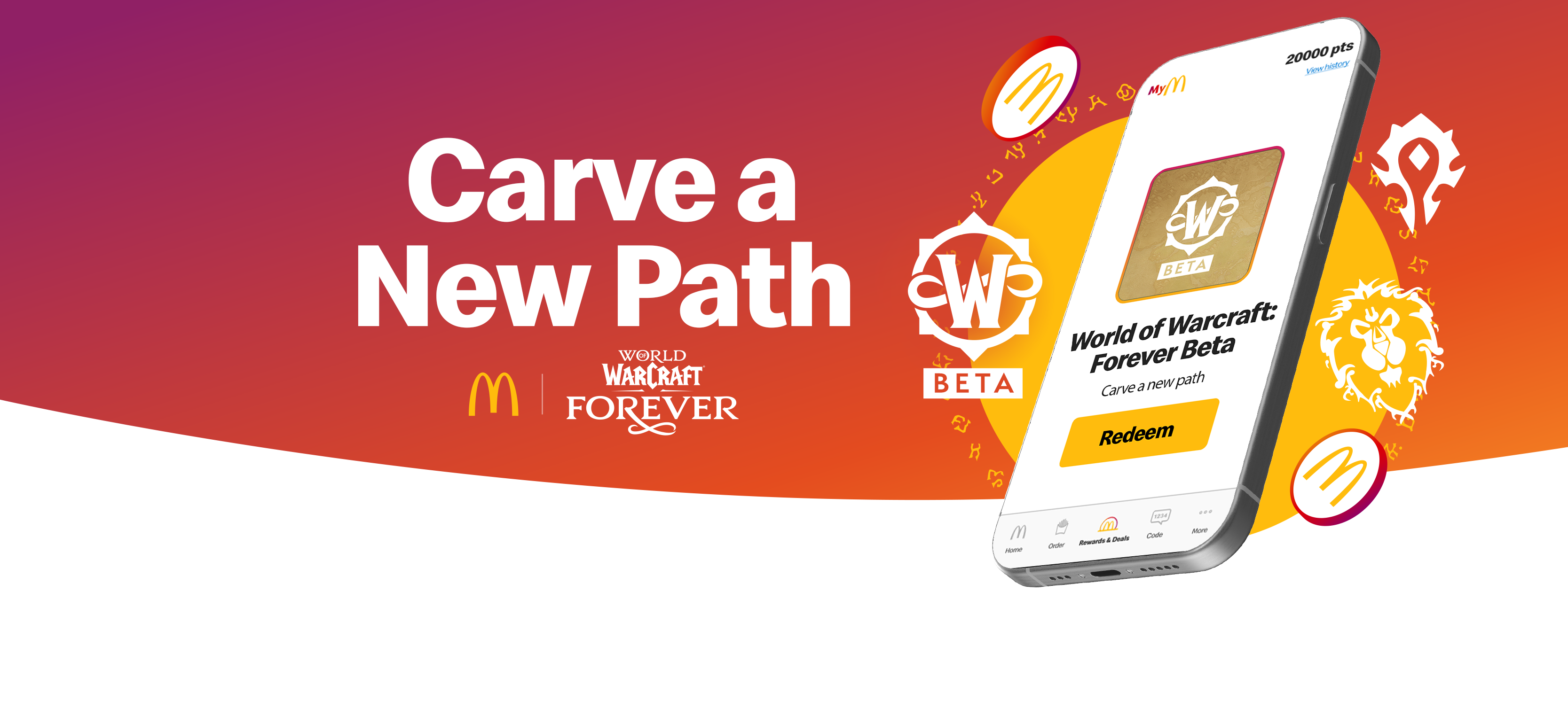 WoW Forever Beta Keys Are Now a McDonald’s Reward in Australia
