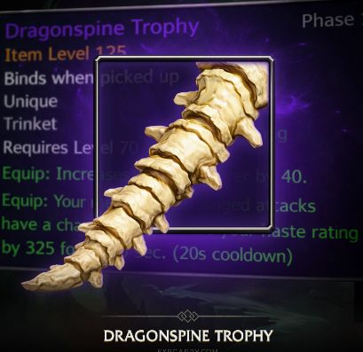 Old Raid Loot could be BiS Forever