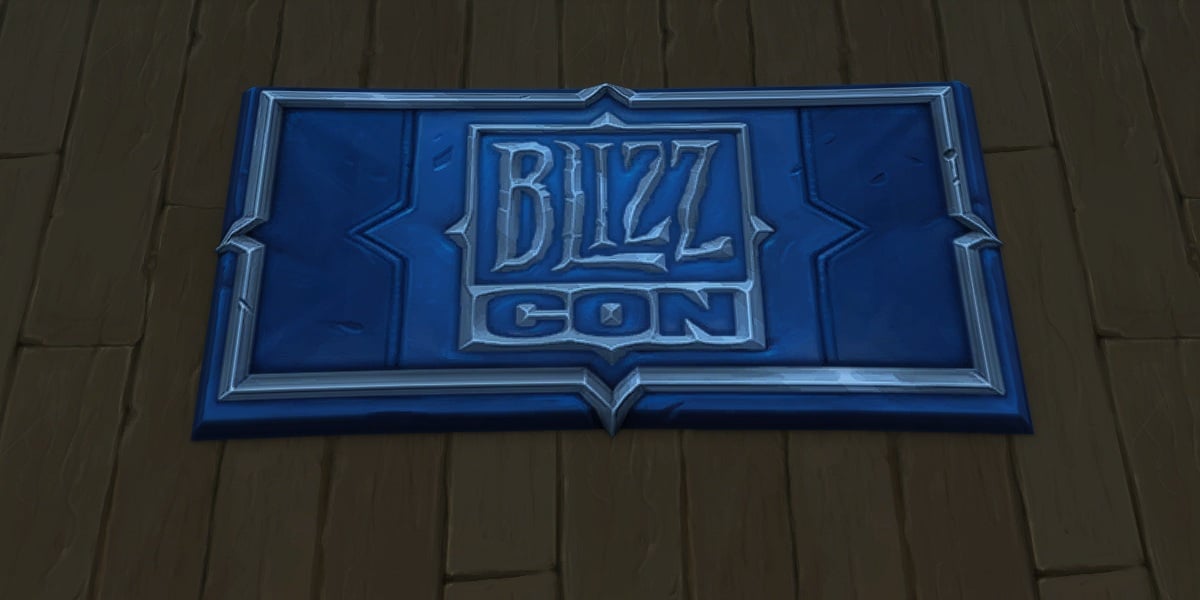 Log In During BlizzCon to Earn the BlizzCon Doormat Decor