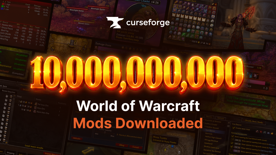 These 10 WoW Addons Changed the Game — CurseForge Hits 10 Billion Downloads