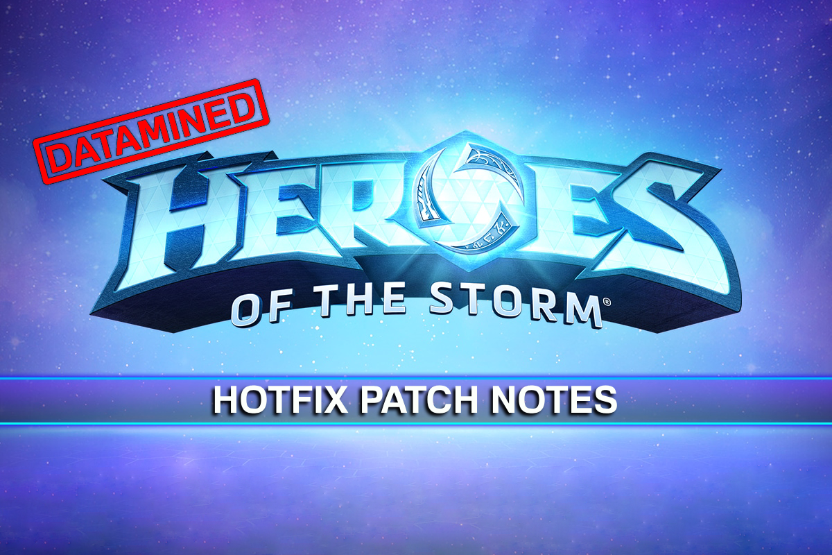 Heroes of the Storm Hotfix Patch Notes: August 12