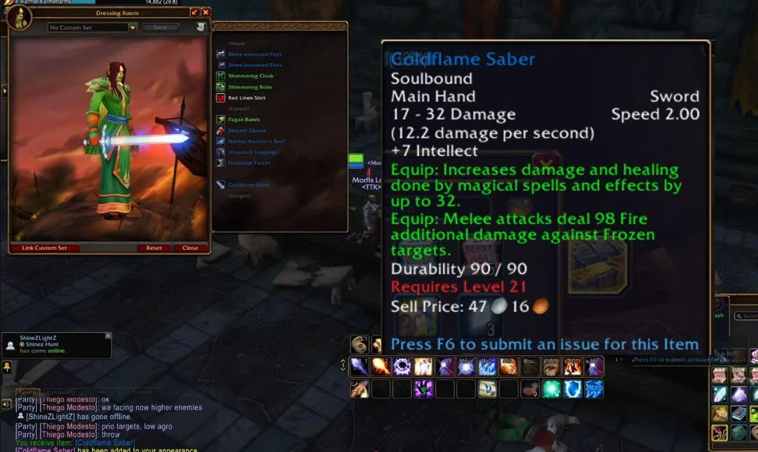 Battle Mage sword