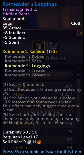 Rotmender's Leggings