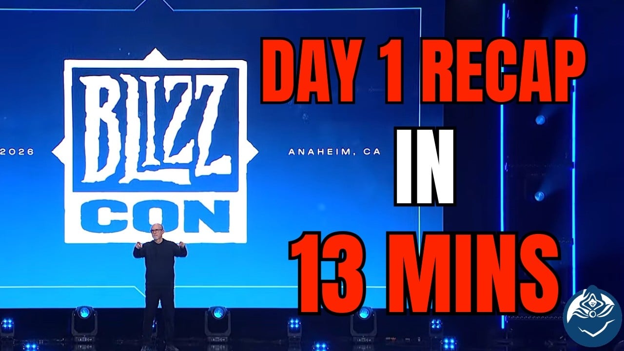 Missed BlizzCon? Catch Up on Day 1 in Under 15 Minutes