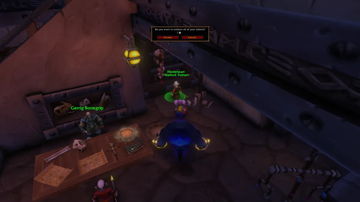 Respec Costs on WoW Forever Beta Down to 1 Silver