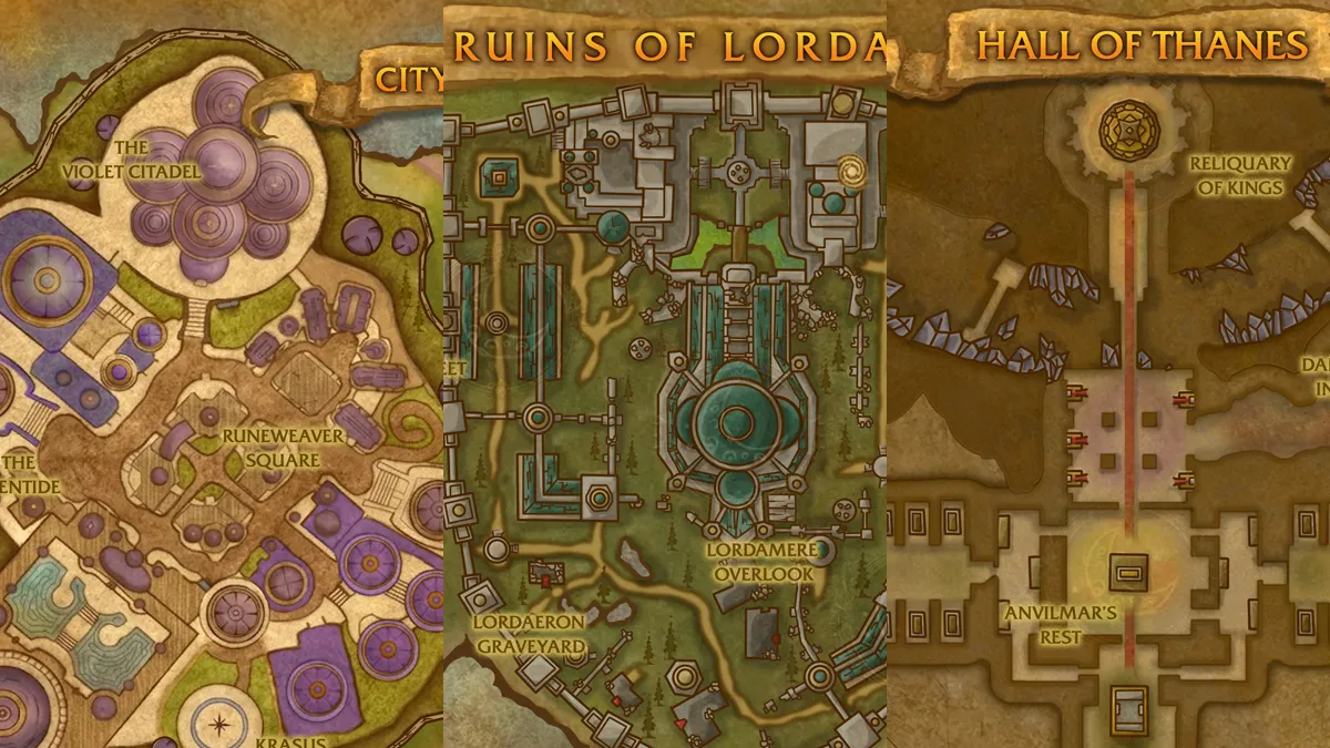 This Fan Artist Is Mapping the WoW Forever Zones Blizzard Never Did