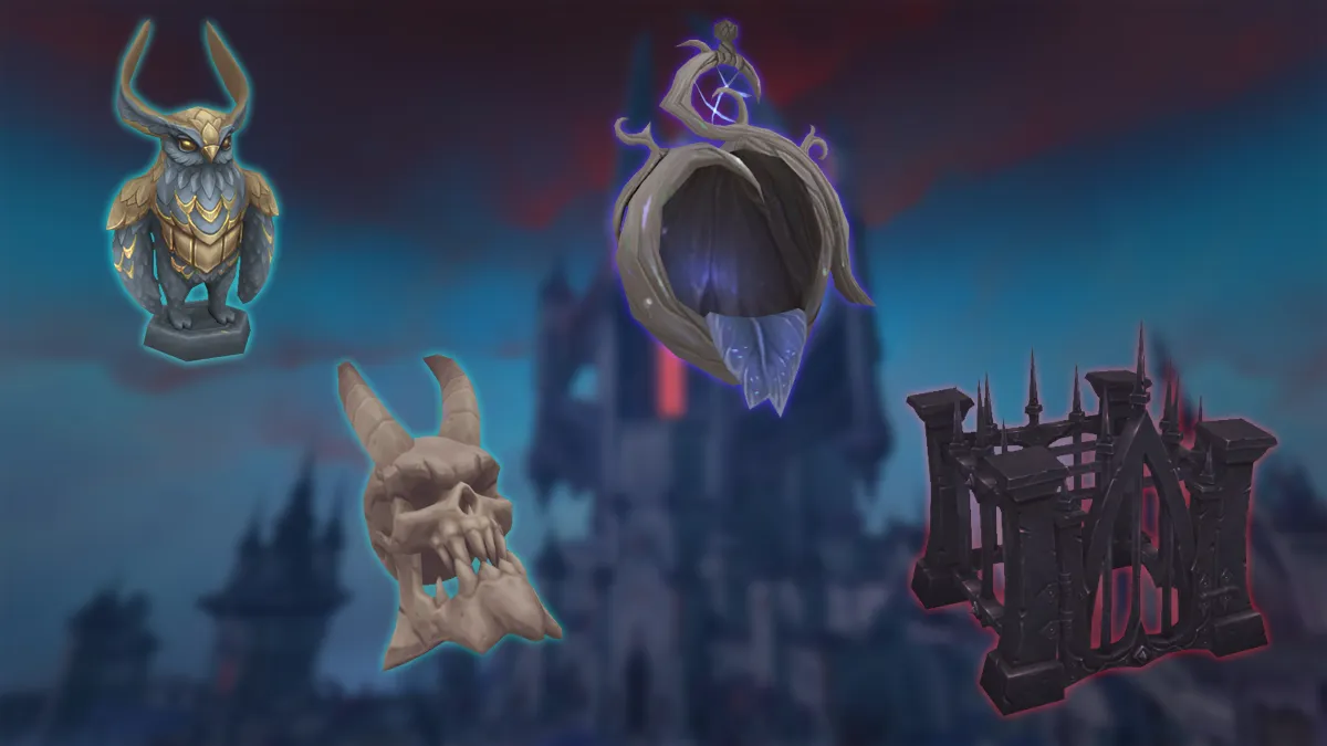 Shadowlands Housing Fans Are Getting 84 Decor Pieces in Patch 12.1.5