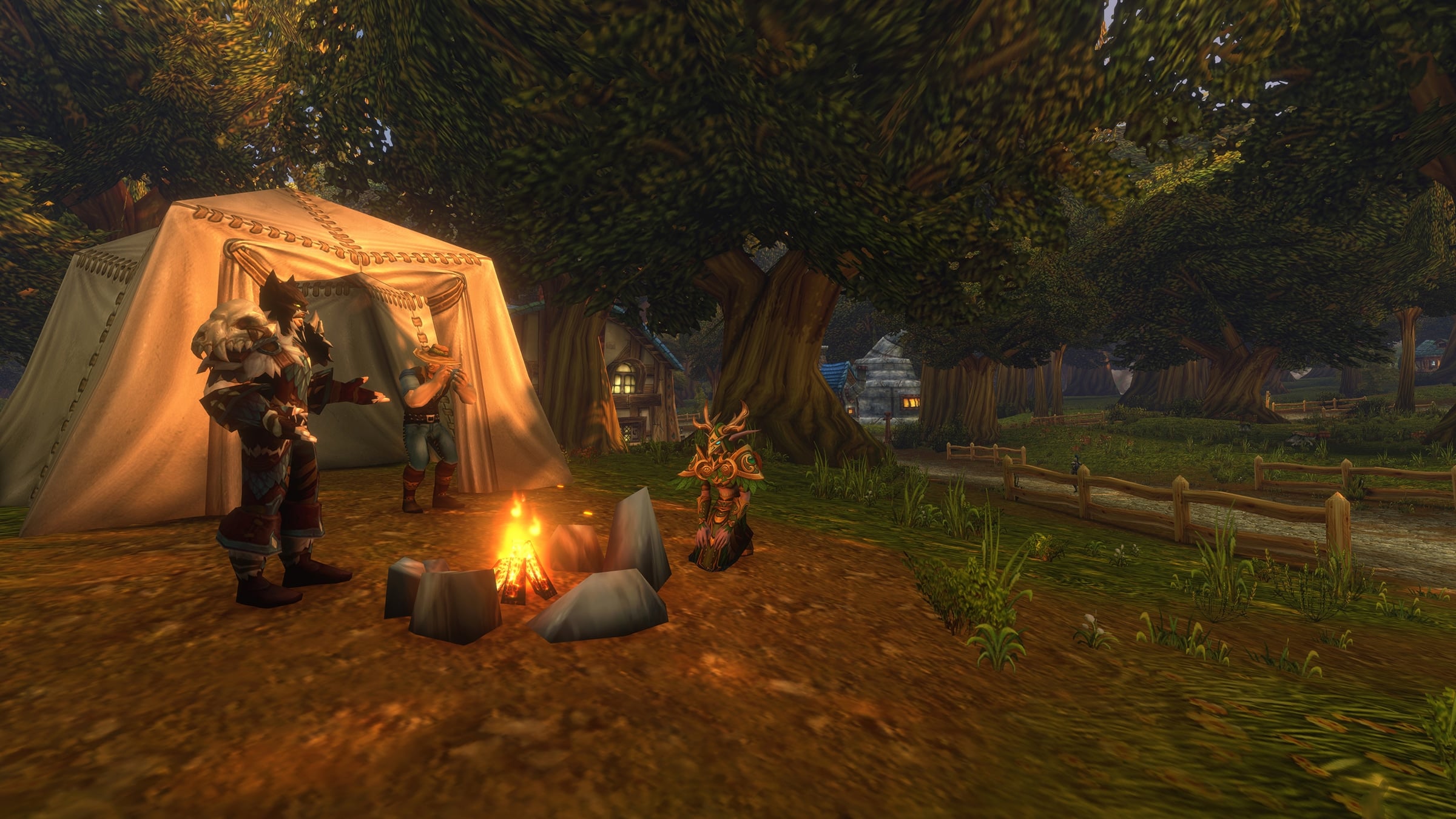 Up to 10 Players Adding Profession Buffs, a List of the Buffs and More: the WoW Forever Camping Evolution Preview