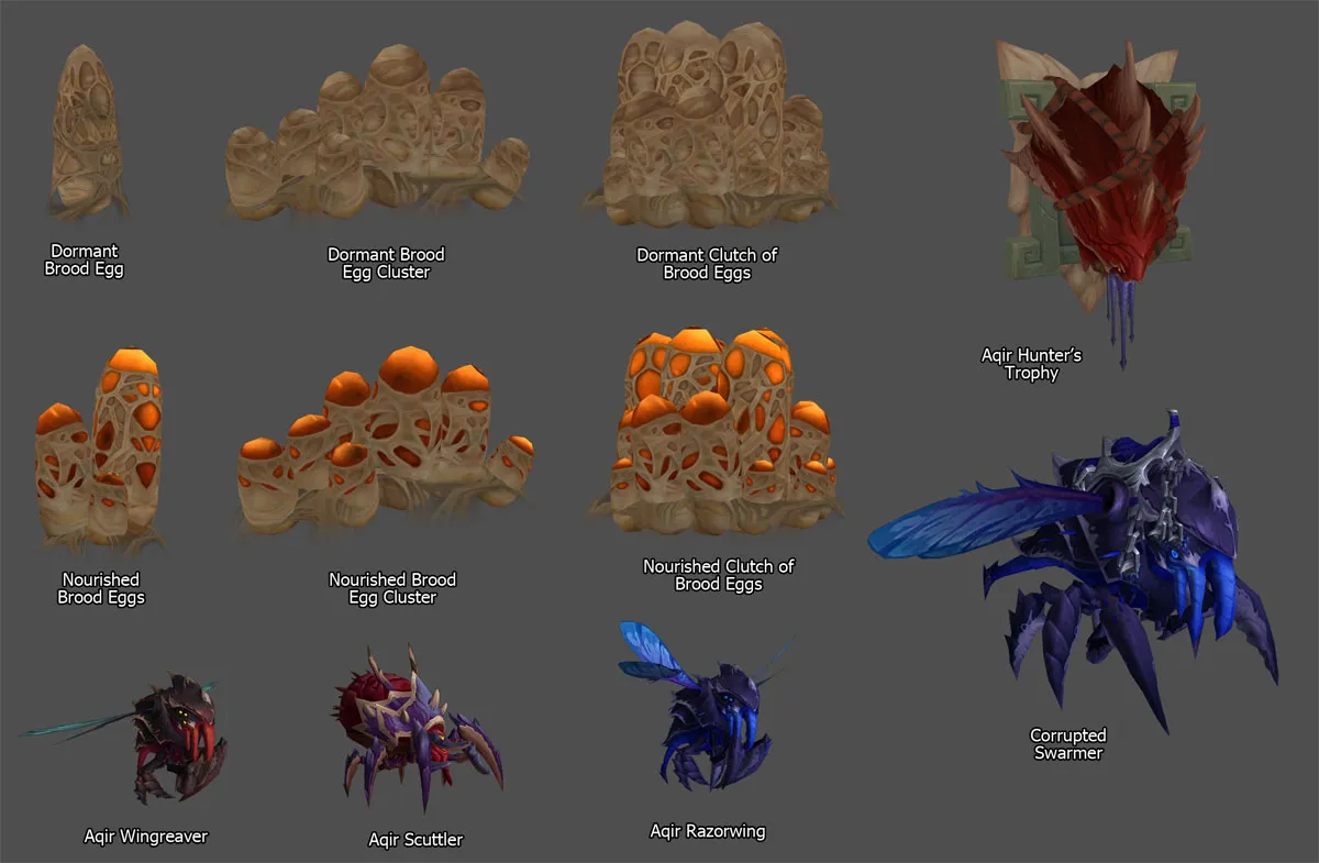 Aqir Invasion Rewards