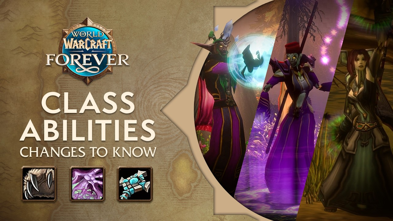 Druid, Warlock, and Priest Changes Coming in WoW Forever