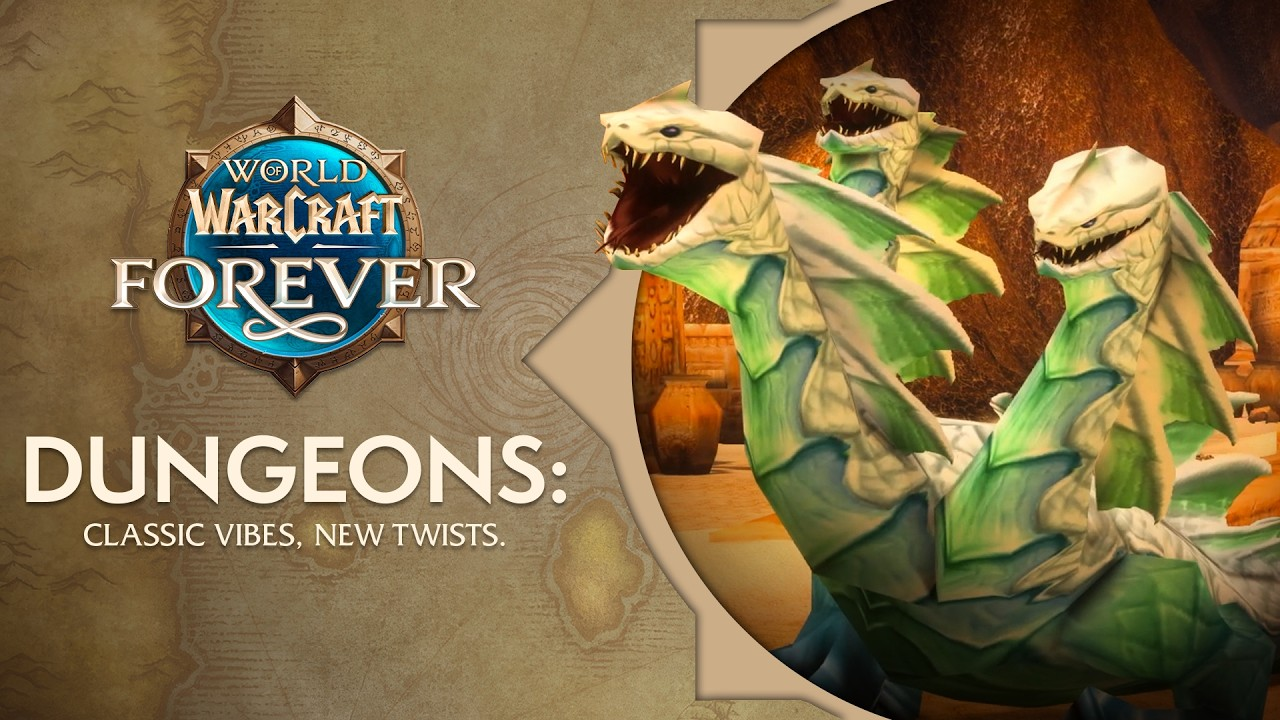 Nine New Dungeons Coming in WoW Forever
