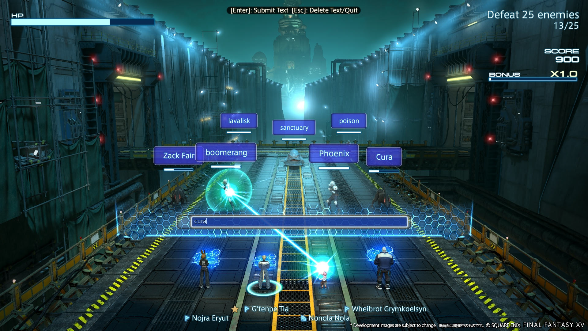 Earn FFVII-Themed Prizes by Playing Keybound Brawler!