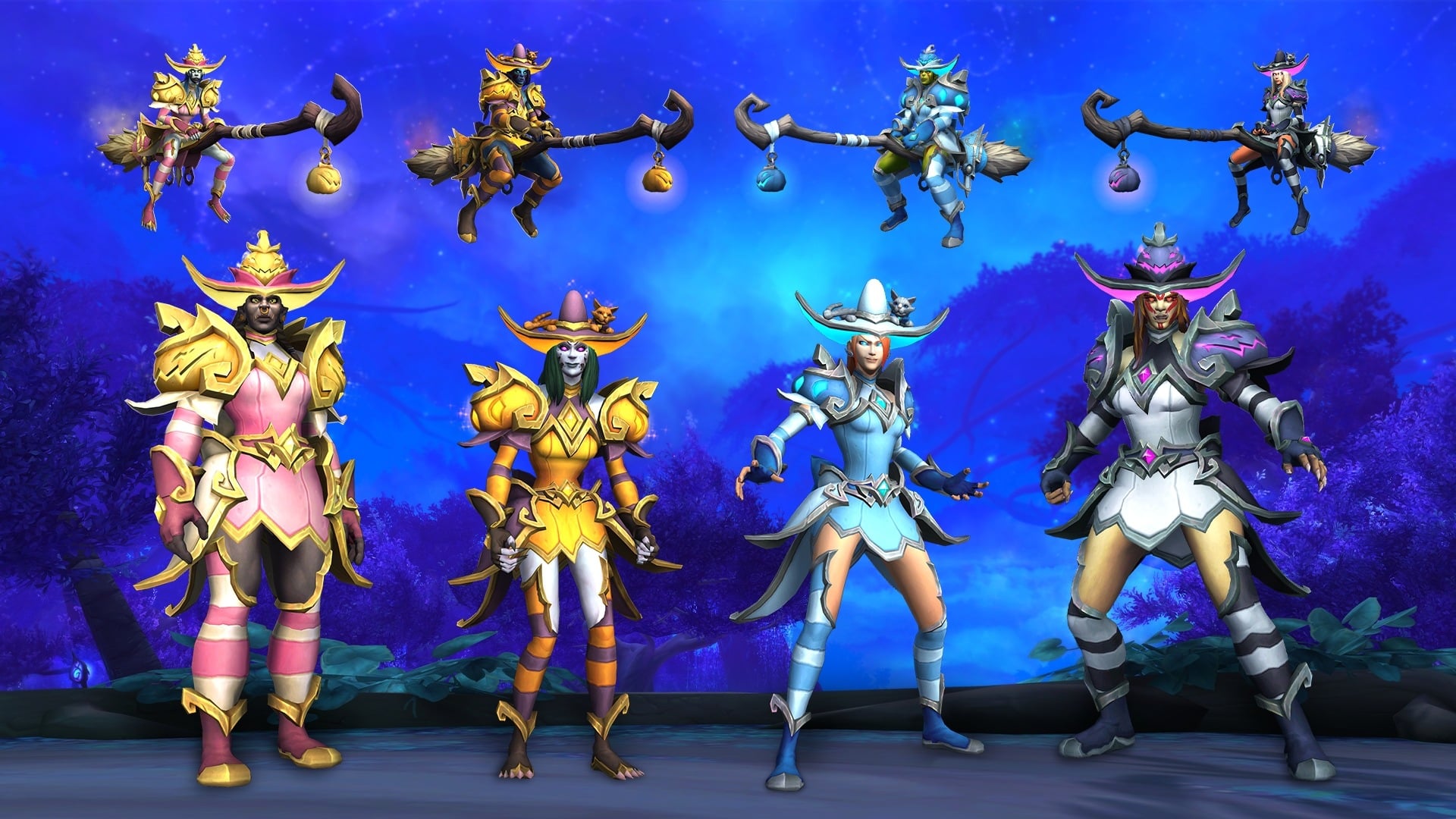 WoW’s New Hexed Witchwick Collection Lets You Finally Show Off Your Hair With Hats