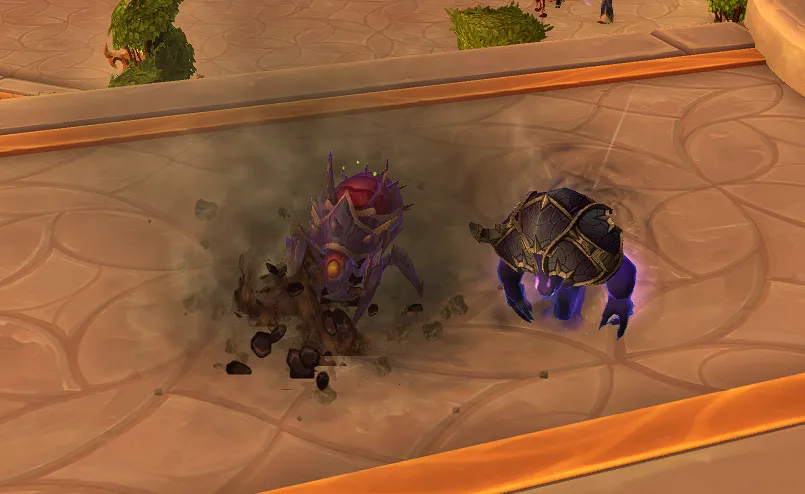 Hiveborne Hearthstone Effect.