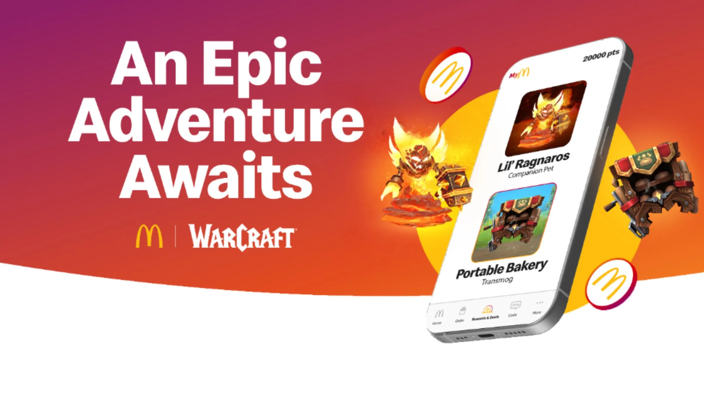 McDonald’s Just Put a Lil’ Ragnaros Pet and Game Time Up for WoW Players