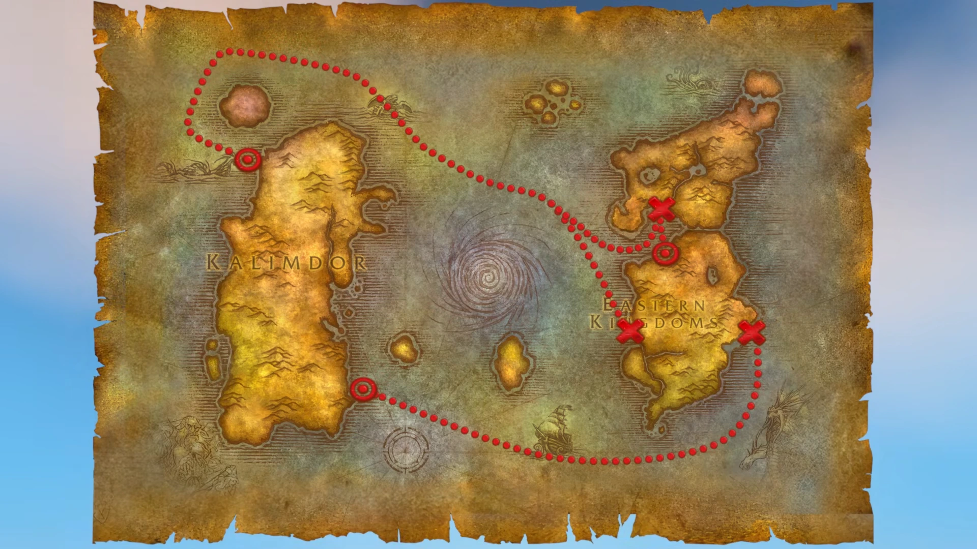 New travel routes