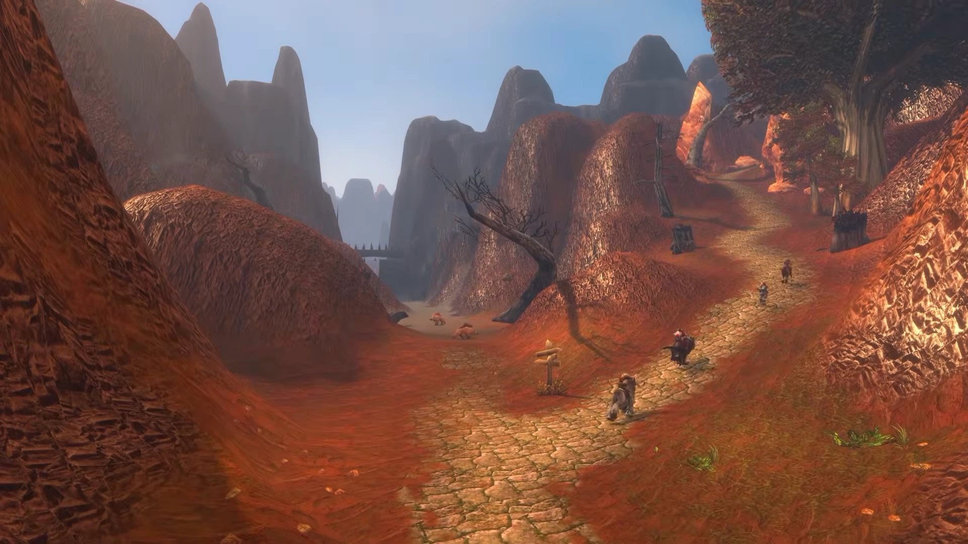 Redridge Mountains new path