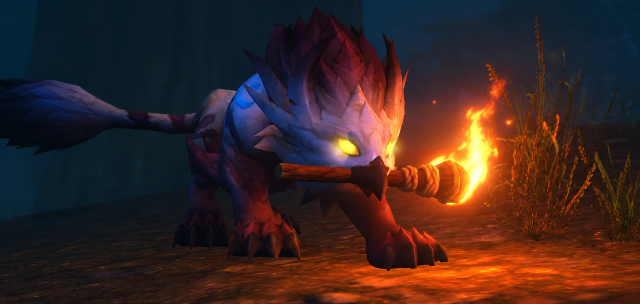 Druids Can Now Hold Torches With Their Mouths – WoW Forever