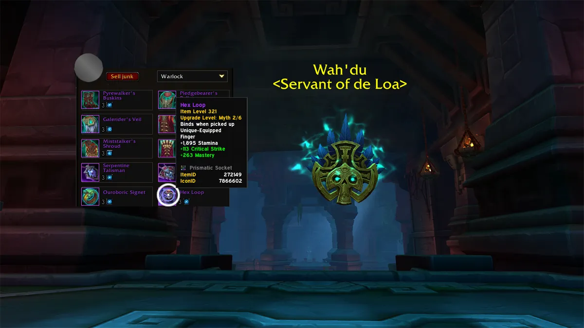 This Weekly Labyrinth Quest Lets You Pick the Myth Gear Slot You Need